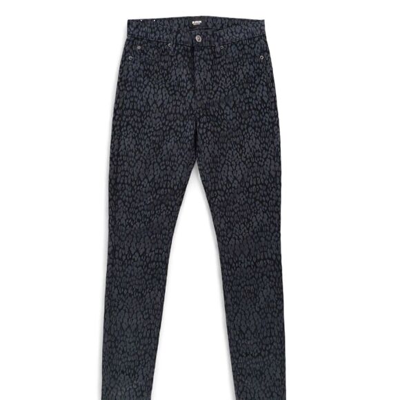 Hudson Jeans Womens 27 Black Barbara High Waist Super Skinny Made USA Boot Tuck - Picture 3 of 14